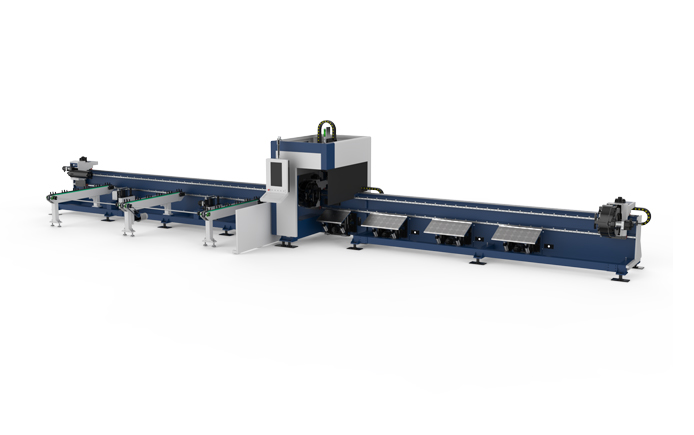 3 Chucks(Side Hanging)Heavy-Load Tube laser Cutting Machine
